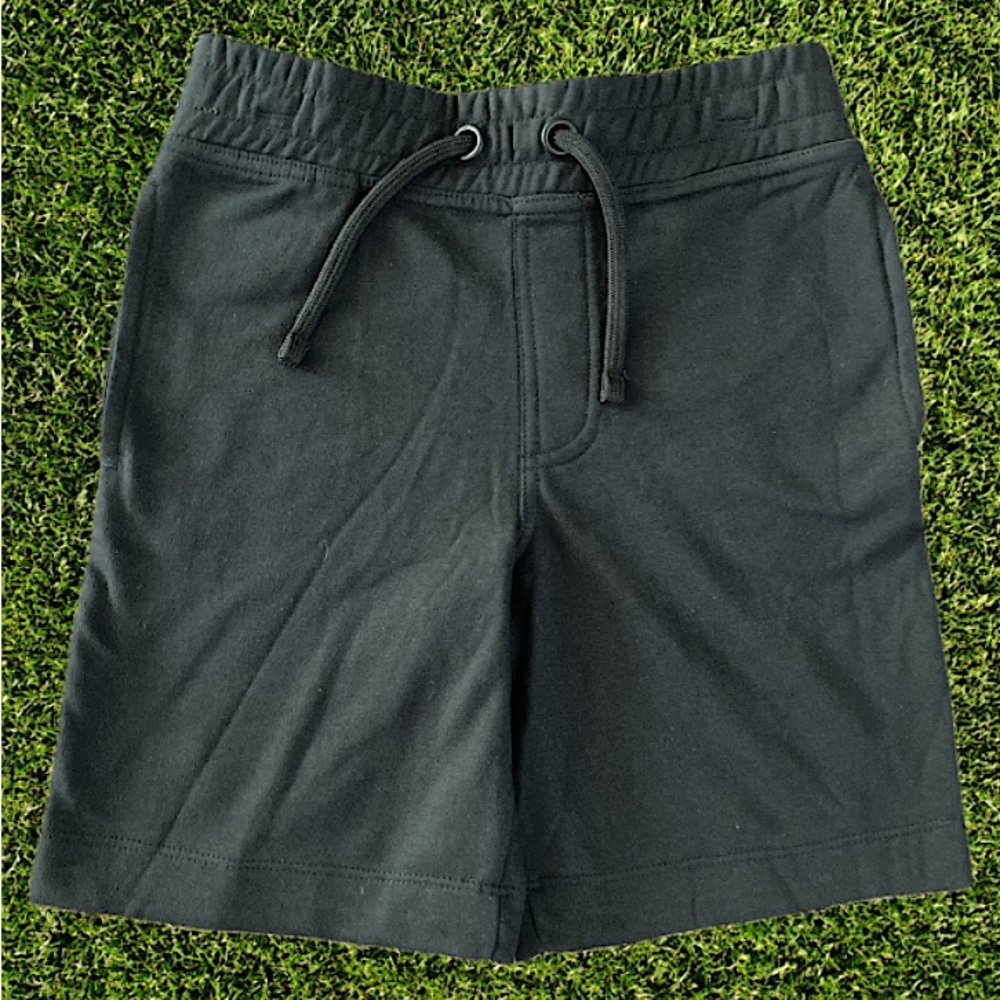 Highland Originals Athletic Sweat Shorts Size 7 Black Kids NWOT